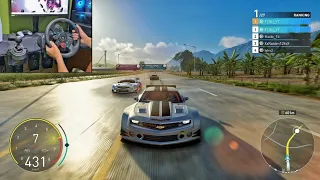 The Crew Motorfest - What Happened? When Using 3 Players Same Meta Cars | Logitech g29 Gameplay