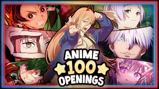 GUESS THE ANIME OPENING [Very Easy - Very Hard] 100 Openings