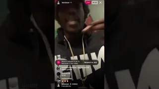 NHS Kenzo IG live Previews unreleased music Dissing a few opps