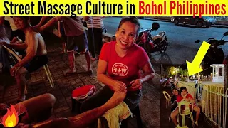 " 😍 STREET MASSAGE CULTURE IN BOHOL PHILIPPINES, ONLY IN 200 RS/- ?