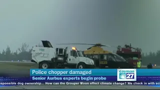 Senior Airbus experts begin probe after police chopper damaged