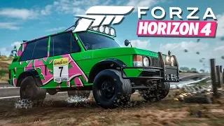 Forza Horizon 4 // КОЛХОЗНЫЙ Рендж. Шлем Кена Блока. Мультиплеер.