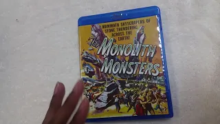 THE MONOLITH MONSTERS 1957 SCREAM FACTORY BLU RAY UNBOXING REVIEW!!!