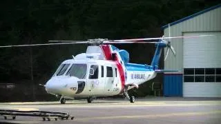 Sikorsky S-76C+ Medevac Start-up and Departure CBF6