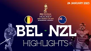 FIH Odisha Hockey Men's World Cup 2023 - Short Highlights : Belgium vs New Zealand | #HWC2023
