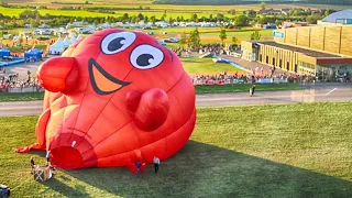 6 Minutes of Special Shapes Hot Air Balloons!