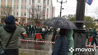 шествие оркестра 9 мая в Хабаровске. 2021г./ victory day in Khabarovsk, Russia