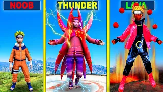 Upgrading to ULTIMATE ELEMENTAL NARUTO in GTA 5!