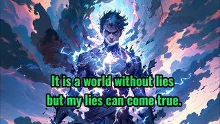 It is a world without lies, but my lies can come true.