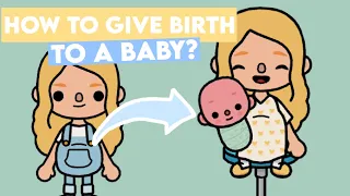 How to give birth 🍼👶 in Toca life world | Step by Step tutorial