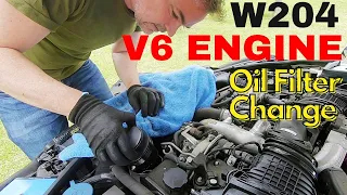 Mercedes OM642 V6 Engine Oil Filter Change