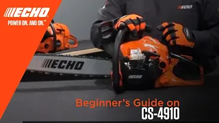 ECHO_Chainsaws_How to Start the CS-4910 & CS-590 Chainsaws_How-To Video