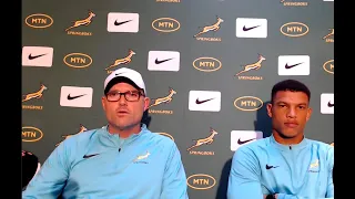 Nienaber: Boks have right mix for All Blacks threat