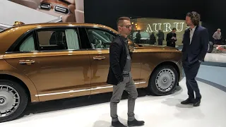 Aurus Senat S600 на Женевском автосалоне