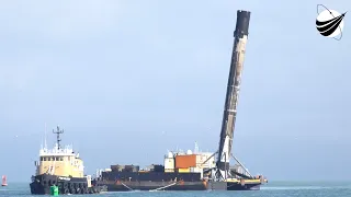 SpaceX - SXM7 - Return To Port  12-17-2020