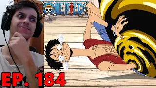 One Piece | REACT | Episódio 184 (Dublado PT-BR)