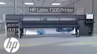 HP Latex 1500 Printer Video Product Tour: Affordable Superwide | HP Latex | HP