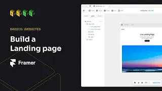 Making a Landing Page with Framer