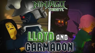 Lloyd and Garmadon tribute: Father and son. Ninjago 10 years