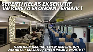 KERETA EKONOMI TERMEWAH TERNYAMAN & TERBAIK SAAT INI‼️Naik Kereta Api Majapahit Jakarta - Malang