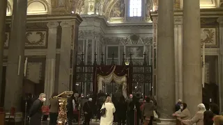 Basilica Papale di S. Maria Maggiore - Roma - S. Messa in Coena Domini.