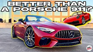 The 2022 Mercedes-AMG SL 55 Has The Porsche 911 BEAT... Sort Of