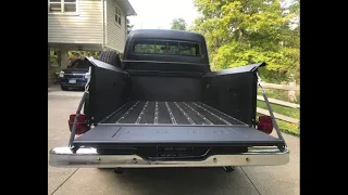 53 56 Ford F100 Wood Bed Install