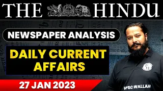 The Hindu Analysis | 27 January 2023 | Current Affairs Today | UPSC Wallah