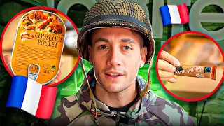 PROBANDO COMIDA MILITAR FRANCESA 🇫🇷 🇫🇷