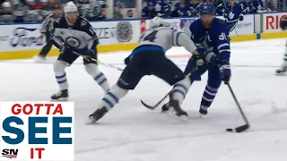 GOTTA SEE IT: John Tavares Dances Through Winnipeg Jets for Elite Assist To William Nylander