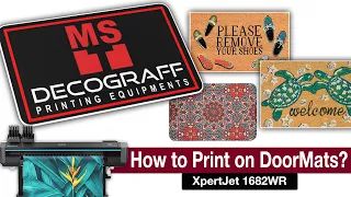 Personalized Doormat Digital Printing | Custom Door Mats DIY