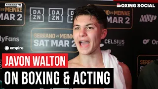 Actor Javon Walton Opens Up On Boxing Career, Talks Curmel Moton Fight