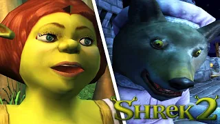 SHREK 2 ► All Hero Time Sequences (PS2, XBOX, GameCube)