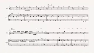 Flute - Beetlejuice - Theme Song - Sheet Music, Chords, & Vocals