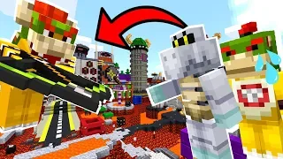 Mario Minecraft - Sakawaka Saves Bowser Jr From Death! [18]