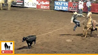 Tie-down Roping - 2023 Wellington Pro Rodeo | Friday
