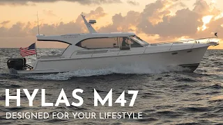 Discover the Hylas M47 - The Ultimate Diesel Outboard Yacht for Exhilarating Adventures