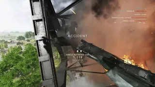 World's first bomber through bridge in BFV Twisted Steel