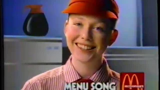 1989 Mcdonald's "Menu Song - 2nd Version" TV Commercial