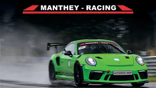 Rainy taxi lap with Kévin Estre @ the Green Hell in the Porsche 911 GT3 RS MR