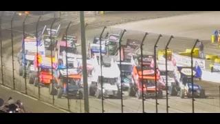 World of Outlaws Night 1 Full Race | Volusia county speedway park | February 7th 2024 Sprintcar show