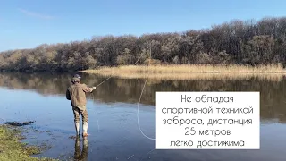 Нахлыстовый Spey-шнур для одноручных удилищ / Комфортный заброс на средние и дальние дистанции