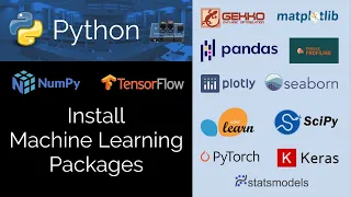 Install Python Packages for Machine Learning