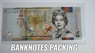 WORLD BANKNOTES PACKING FOR AN ORDER