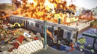 Train DLC vs TNT Barrel | Teardown