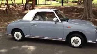 Nissan Figaro Lapis Grey in Mint Condition @ Edward Lee's