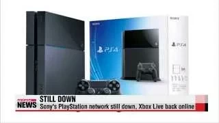 Sony′s PlayStation network still down, Microsoft Xbox Live recovered   소니 PSN 사흘