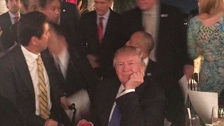 Why Is Everyone But Trump Freaking Out In This Picture?