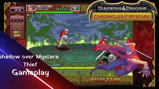 Dungeons and Dragons - Chronicles of Mystara Shadow over Mystara Thief solo gameplay (PS3)