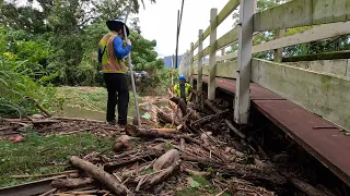 Hawaii DOT continues cleanup from storms while preparing for Kona Low ahead